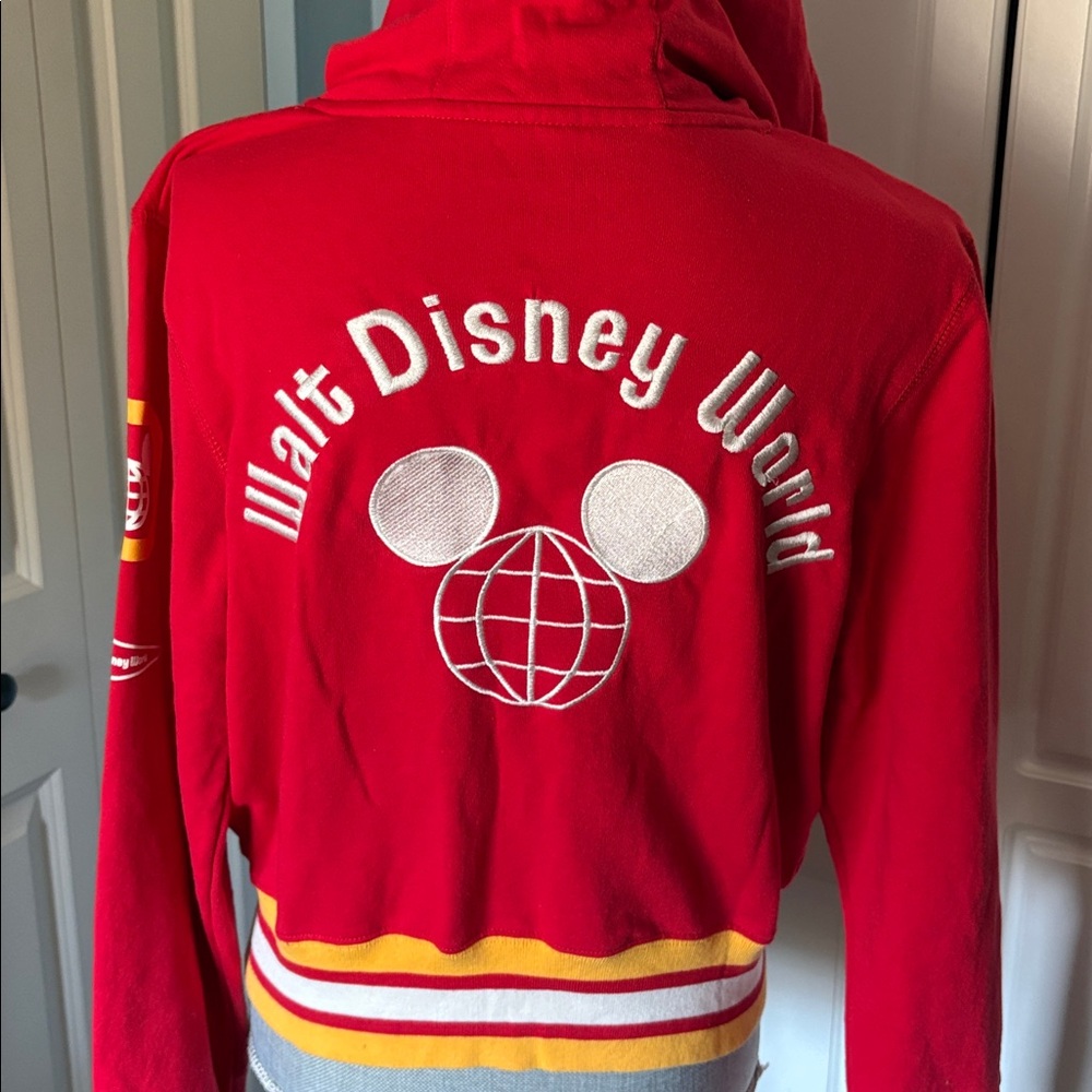 DISNEY Vault Collection 50 Walt Disney World Mickey Mouse Zip Hoodie Jacket L - Picture 3 of 7